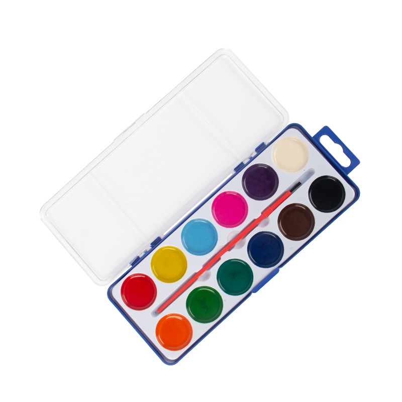 XII Colores Watercolor Poena cum Gift Box