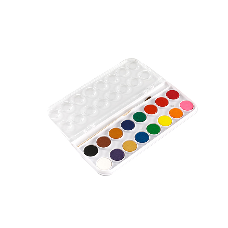 16ct Washable Watercolor Pigmenta Cum Peniculus