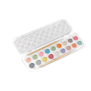 18 Colores Metallic Watercolor