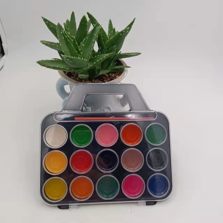 Solidum Watercolor vs. Tubus Watercolour, quod est idoneam vobis?