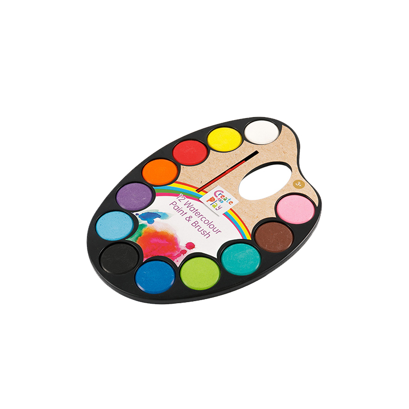 24colors Watercolors Poena Rutrum