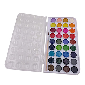 36 Colores Semi humidi Watercolor Pigmenta Set