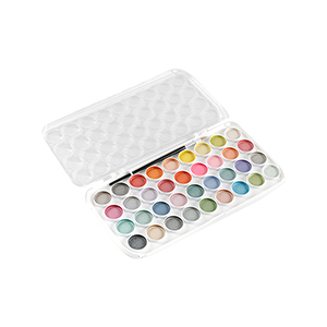 36 Colores Watercolor Travel Palette