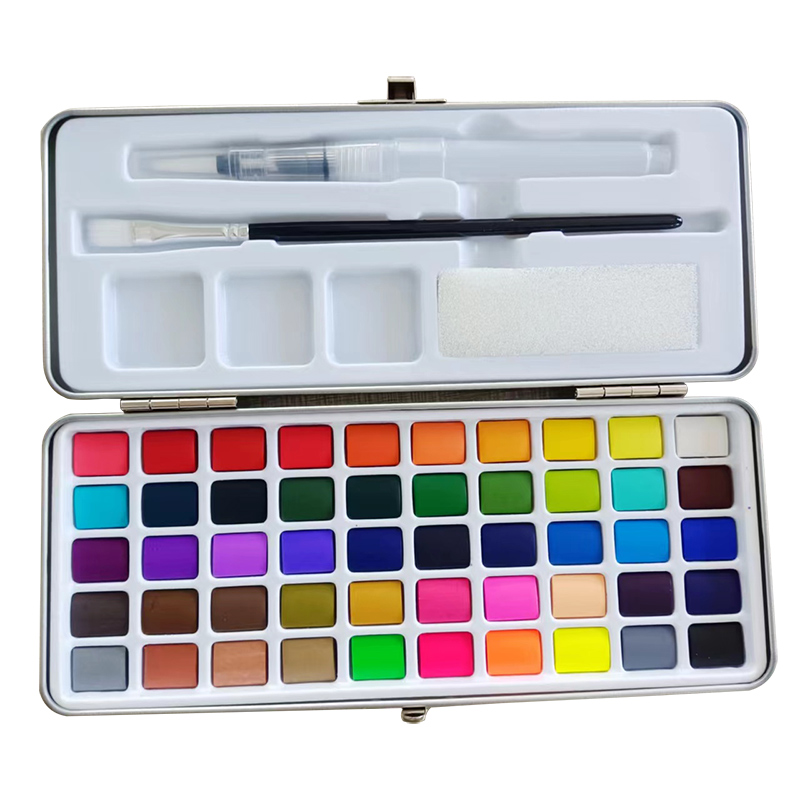 50 Aquae Vibrant Colores in plumbi plumbi Portable