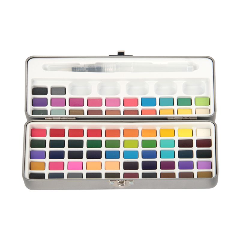 LXXII Colores Watercolor Poena cum Gift Box